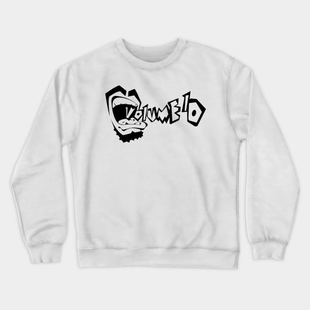 Volume 10 Logo Crewneck Sweatshirt by BlackActionTeesOnDemand